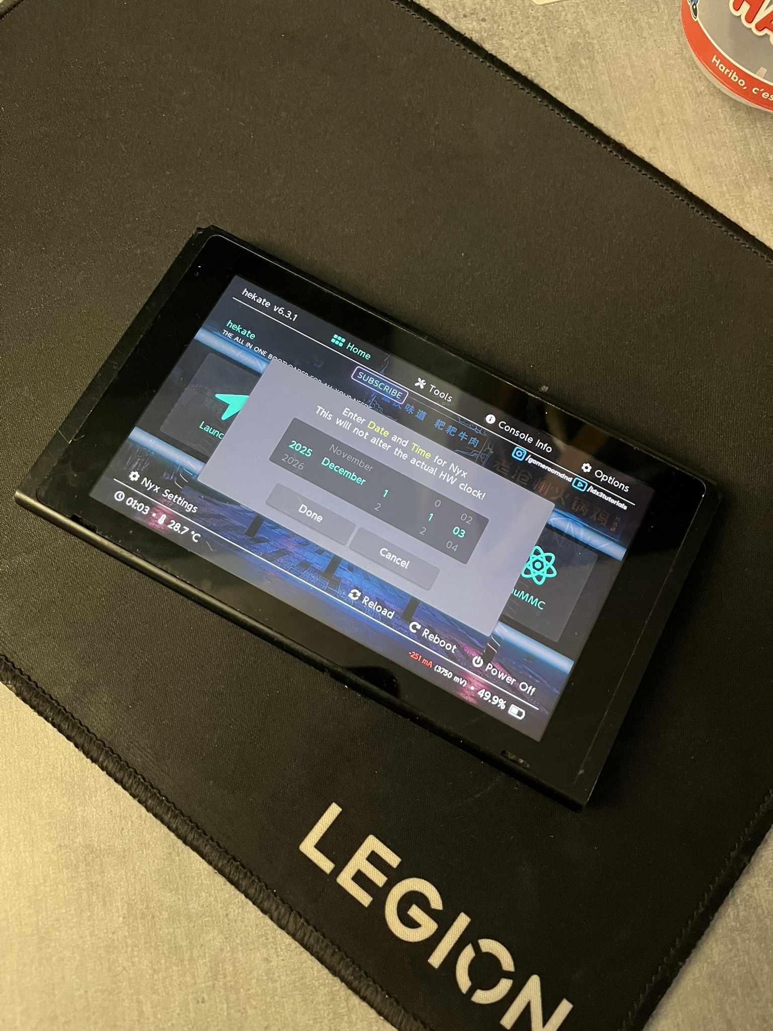 Résultat - Nintendo Switch prête